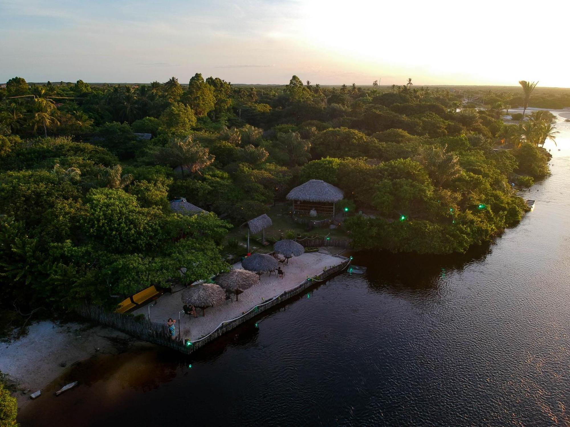 Ciamat Camp Hotel Santo Amaro do Maranhao Bagian luar foto